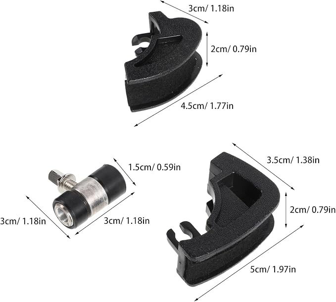 Set universal de 3 piezas de leva para pedal de bombo miniatura 2