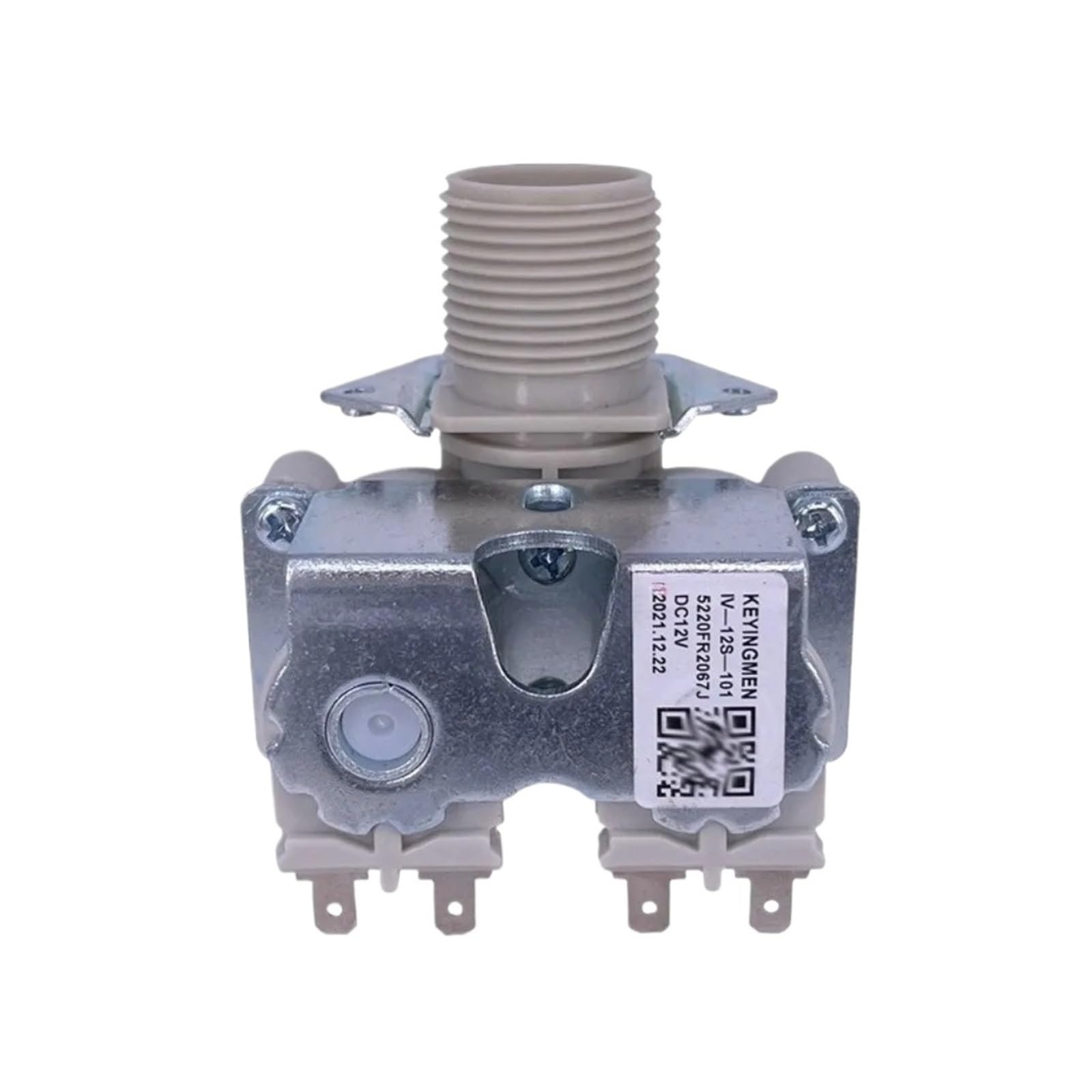 Fkymx One Color Electric Water Inlet Solenoid Valve5220fr2067jdc12v，Compatible For Lg，Washing Machine Washer Parts