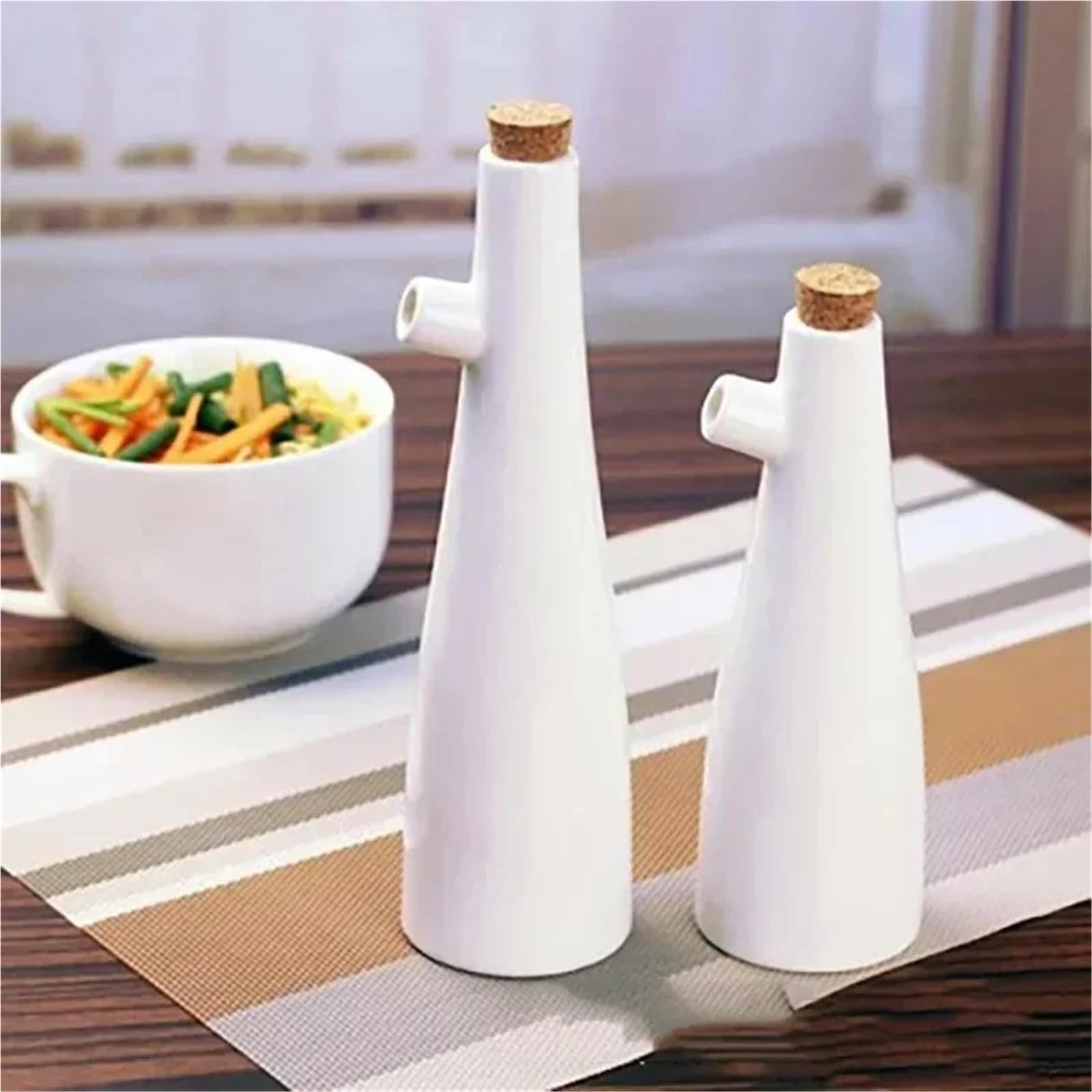 Keramische Olivenöl-Dispenserflasche Keramik Essig Porzellan Olivenöl Topf Sojasauce Flasche Gewürz Saucieren Küche Kochen Werkzeuge Lagerung Flaschen(250ml and 330ml)