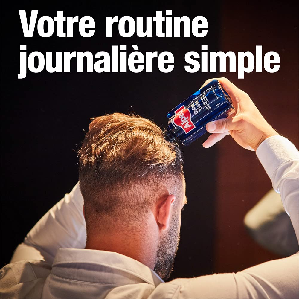 Alpecin Caféine Liquide Lotion Anti-Chute de Cheveux Homme - 2x 200ml - Energisant pour une croissance forte et naturelle - serum pousse cheveux – Caféine lotion capillaire anti-chute