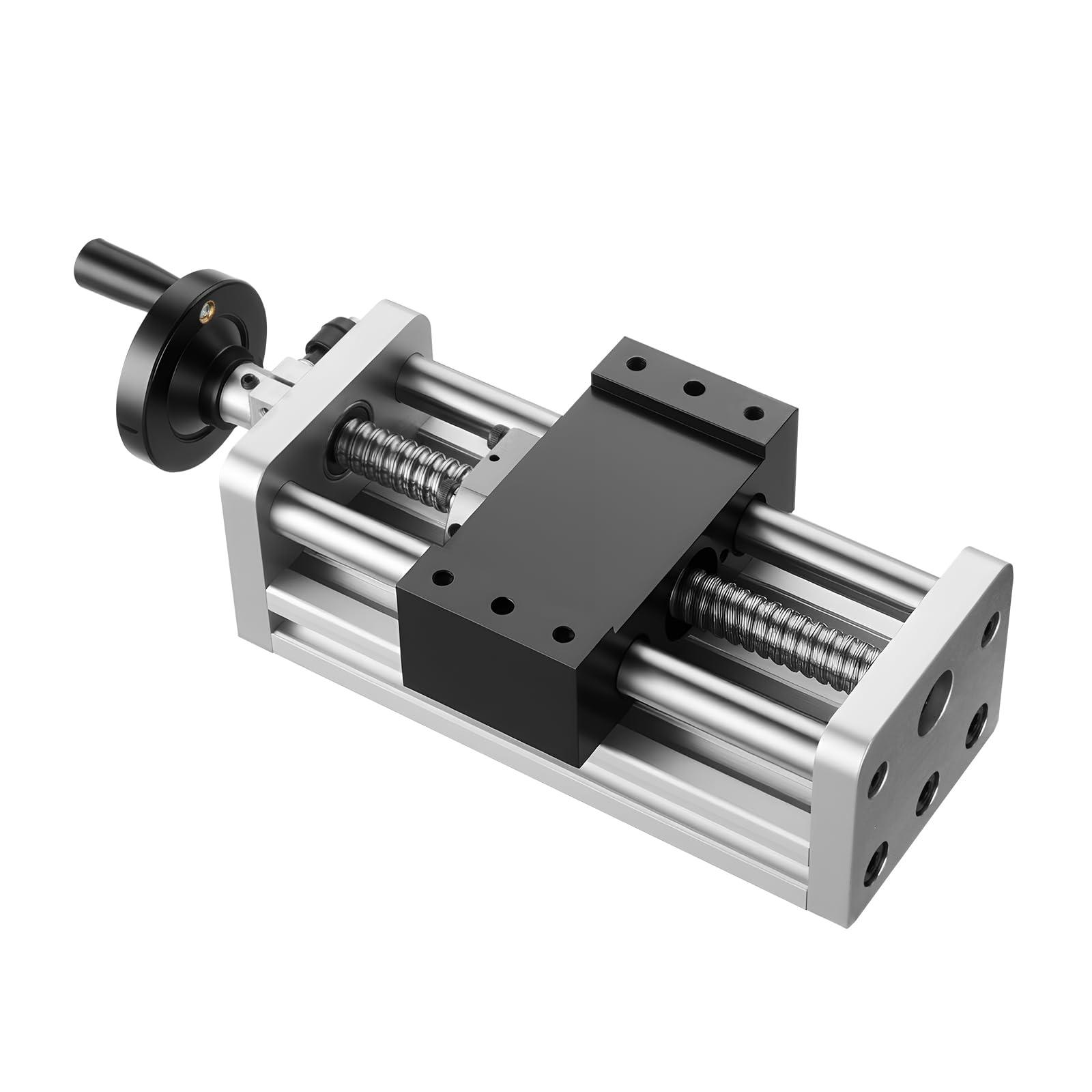 VEVOR Linearantrieb 100 mm Hub Kugelgewindetrieb – CNC-Linearführungsschiene, manuelles Handrad