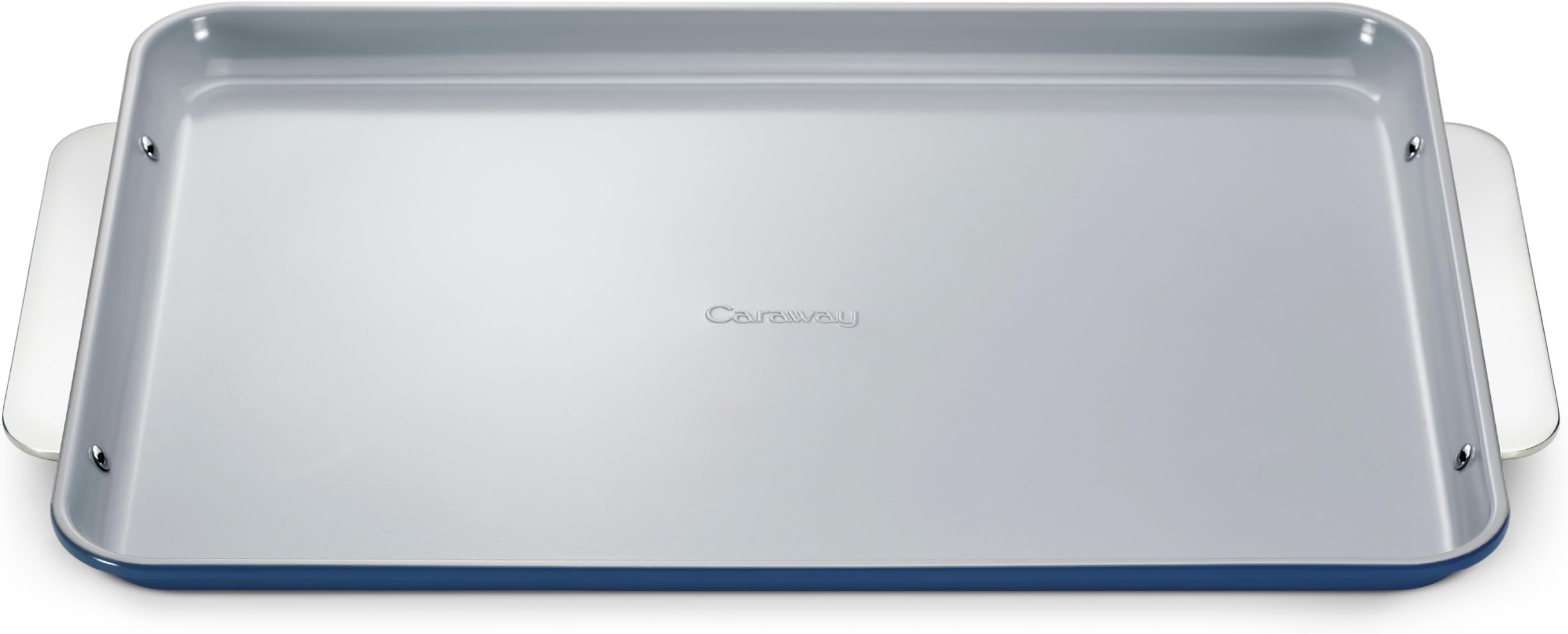 - Caraway Non-Stick Ceramic Baking Sheet - Naturally Slick Ceramic Coating - Non-Toxic, PTFE & PFOA Free - Perfect for Baking, Roasting, and More - Large (18" x 13") - Navy