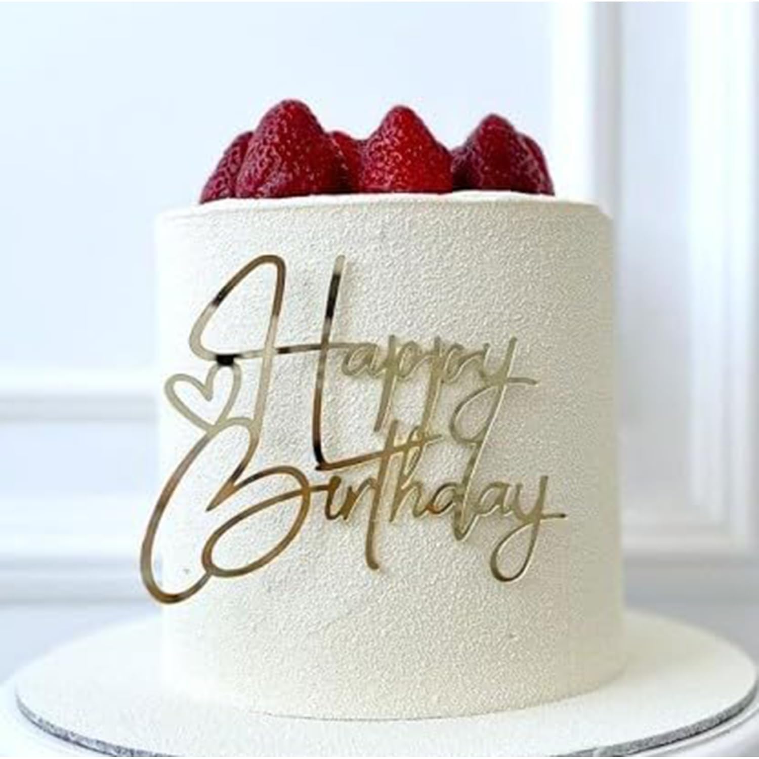 Wholesale Birthday Decor Happy Birthday Glitter Acrylic Cake Topper Made in Chin