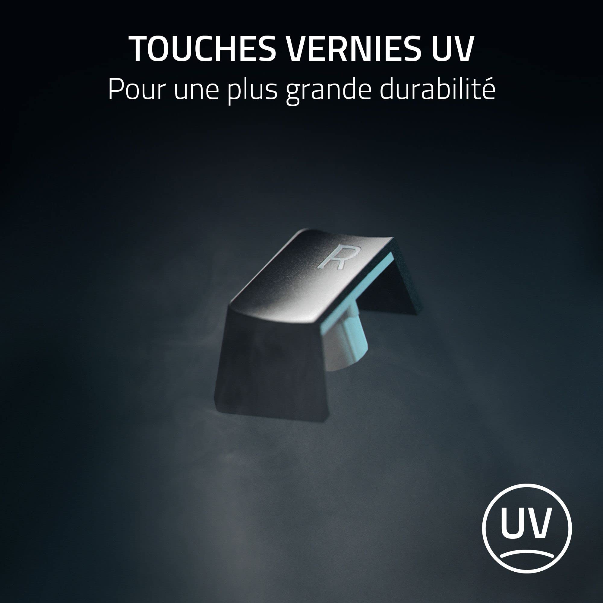 Razer BlackWidow V3 (Switches Verts) - Clavier Gamer Mécanique (Switches Mécaniques Clicky, Touches en ABS Doubleshot, Touches Media, Repose-Poignet) Clavier US - Roblox Ed.
