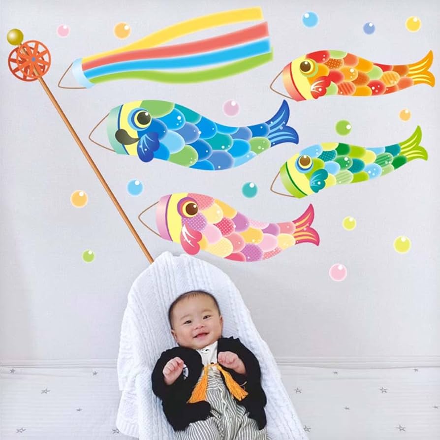 ✨オススメ✨ウォールステッカー こどもの日 誕生日 楽天市場】セット 子どもの日 飾り 飾り付け ウォールステッカー