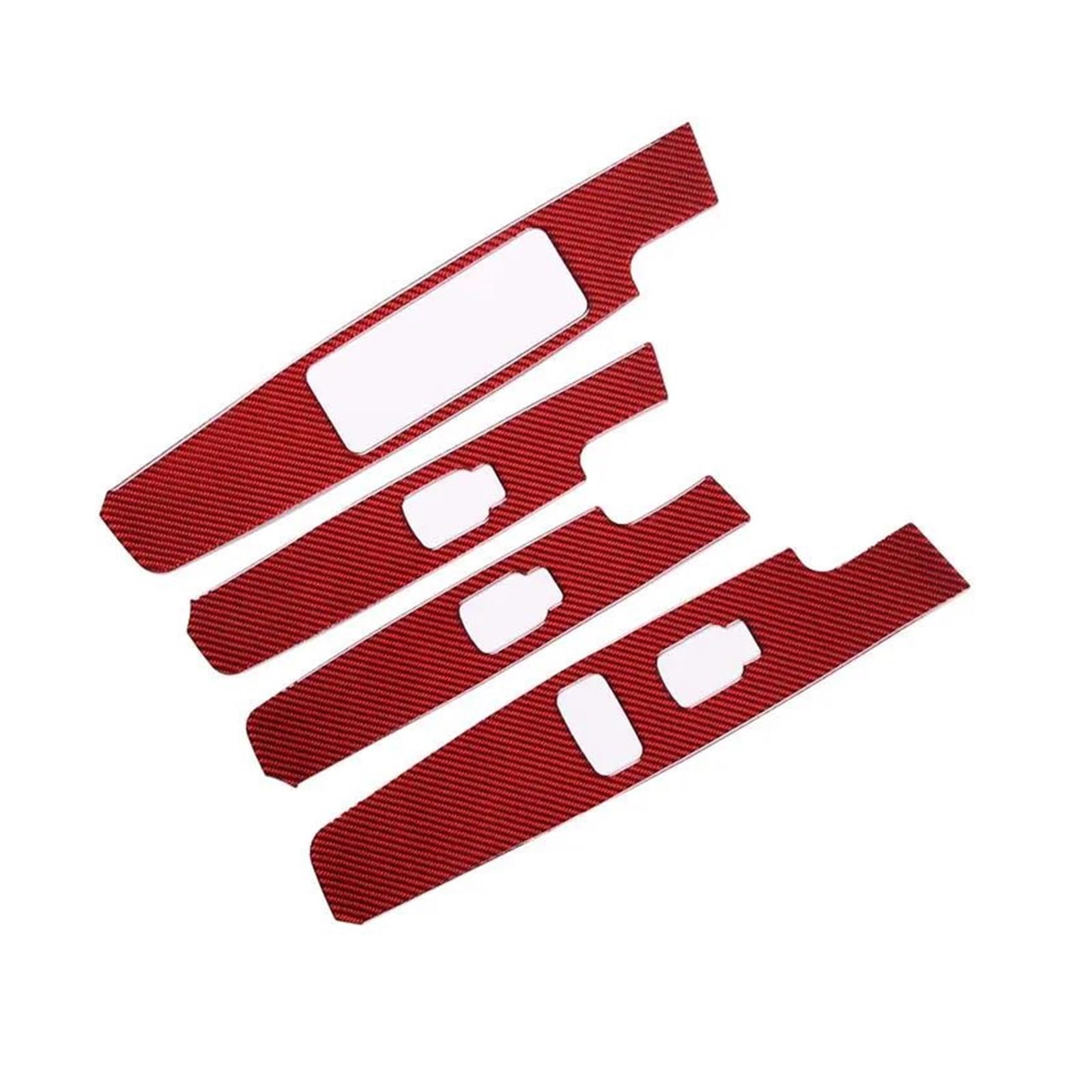 Lève-vitres autocollant cadre de protection de bouton rouge H3 2005