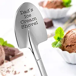 Presentes engraçados para papai - pá de sorvete - presente de aniversário para pai da filha, filho, dia dos pais, papai, avô, marido, irmão, tio