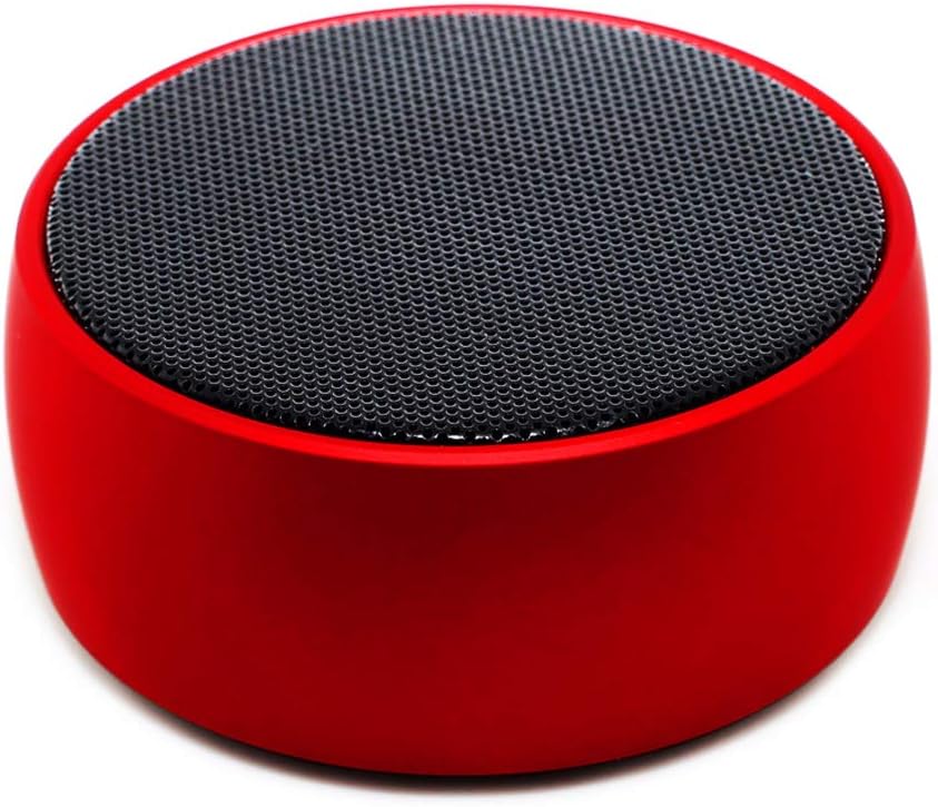 SODYSNAY Q8 Mini Bluetooth Speaker,Bluetooth Speaker with 9 Hour Playtime, 39-Foot Bluetooth Range Dual-Driver Portable Wireless Speaker with Low Harmonic Distortion and Superior Sound-Red