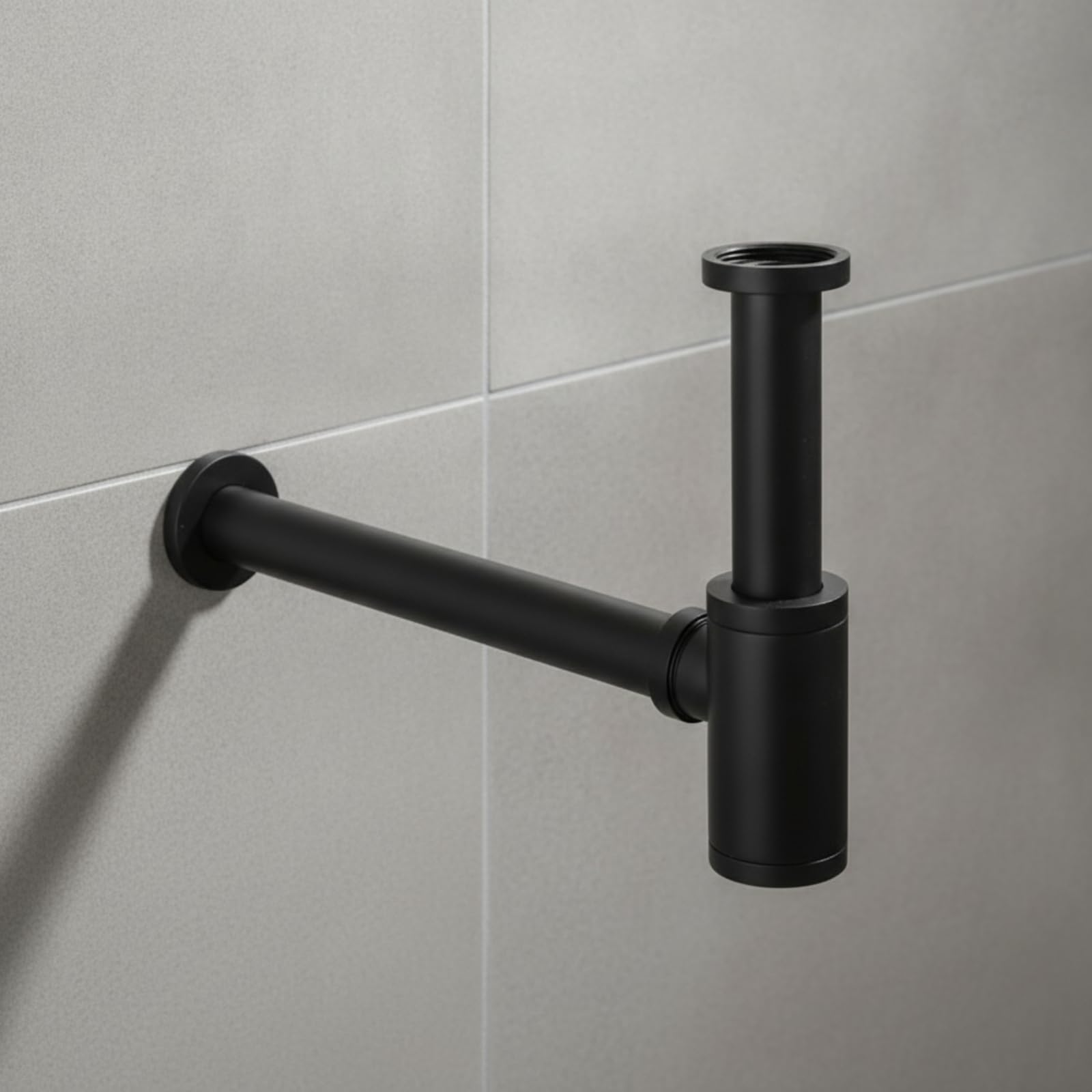 Gralara Sifón Botella Ajuble Fontanería Sifón para Lavabo, inladores, Inladores, Electroplateado