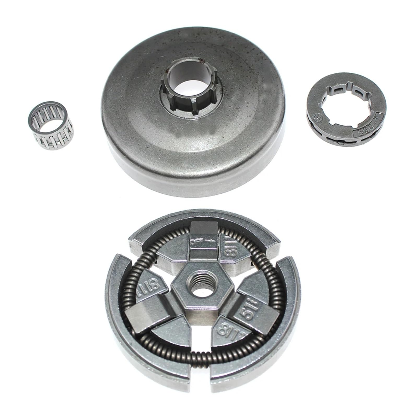 Kupplungstrommel-Kettenrad-Felge, passend for H-u-s-q-v-a-r-n-a 50 51 55 55, for Ran-cher 154 254 257 261 262 262XP, for J-0-n-s-e-r-e-d 490 590, for Partner 500 540 5000 5500
