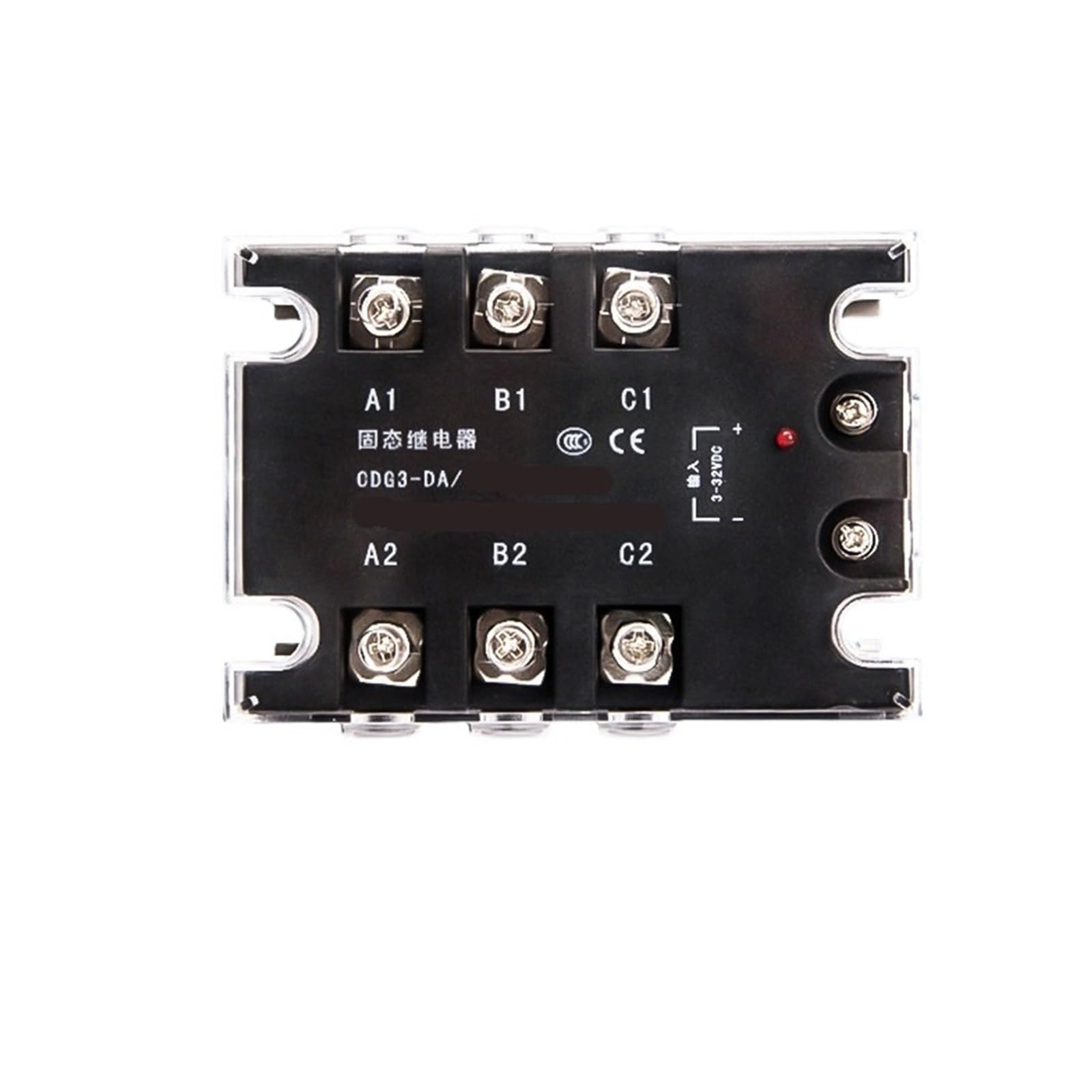 Relais à semi-conducteurs triphasé CDG3 380V commande CC SSR DA40A