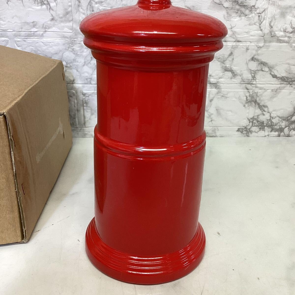 Amazon.co.jp: 大きめ ポスト 郵便ポスト型 貯金箱 Y848-200 ポストバンク S58 : おもちゃ