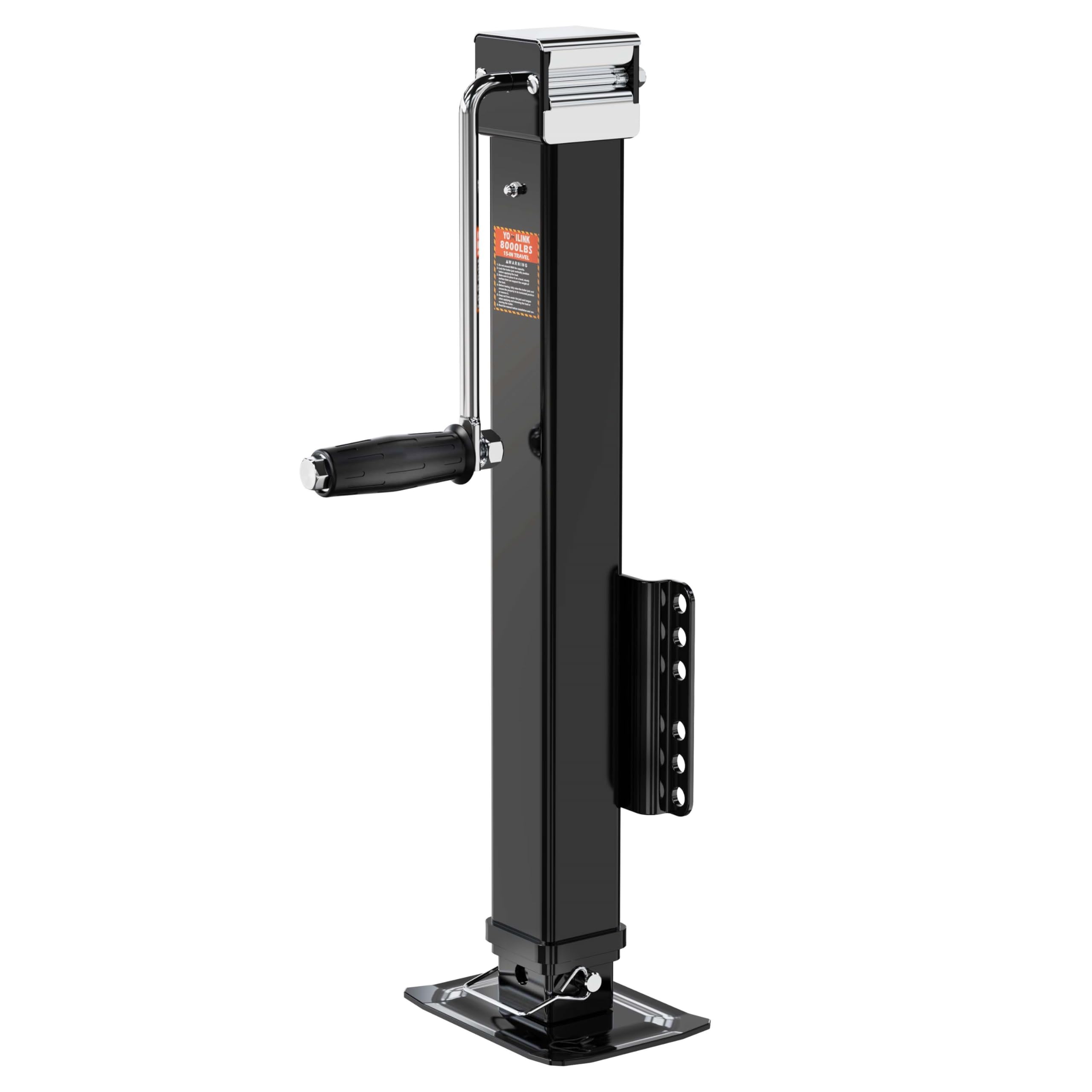YOMILINK 8000 lbs Trailer Jack, Bolt-On, 28.6" Vertical Travel