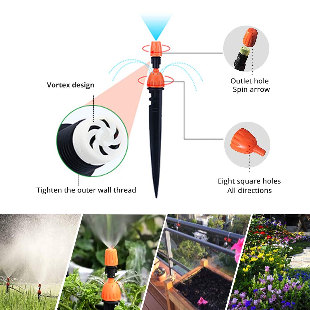 BENEXMART Wifi Automatico Giardino Acqua Timer Smart Phone Remote Garden Sistema di Irrigazione Elettronica Timer Controller Irrigatore (Per irrigazione a pioggia)
