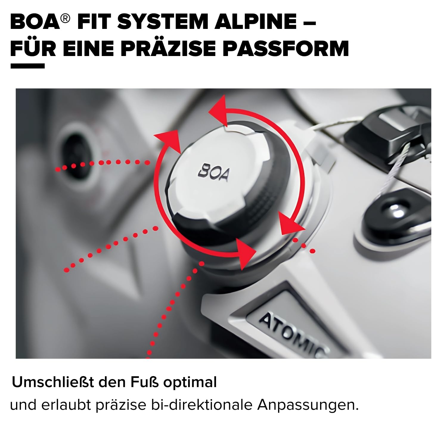 ATOMIC HAWX Prime 85 BOA W Skischuhe - Mittelbreite Ski-Boots mit 100 mm Passform & 85er-Flex - Hochwertige Ski-Schuhe mit präzisem BOA® Fit System