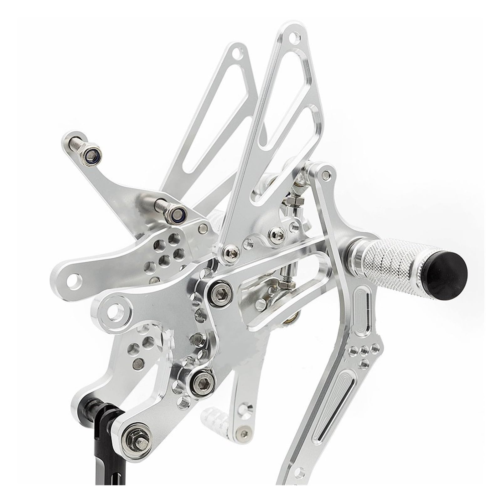 Commandes Reculées YZF R6 1999-2002 en Aluminium CNC Argenté pour Moto - 3