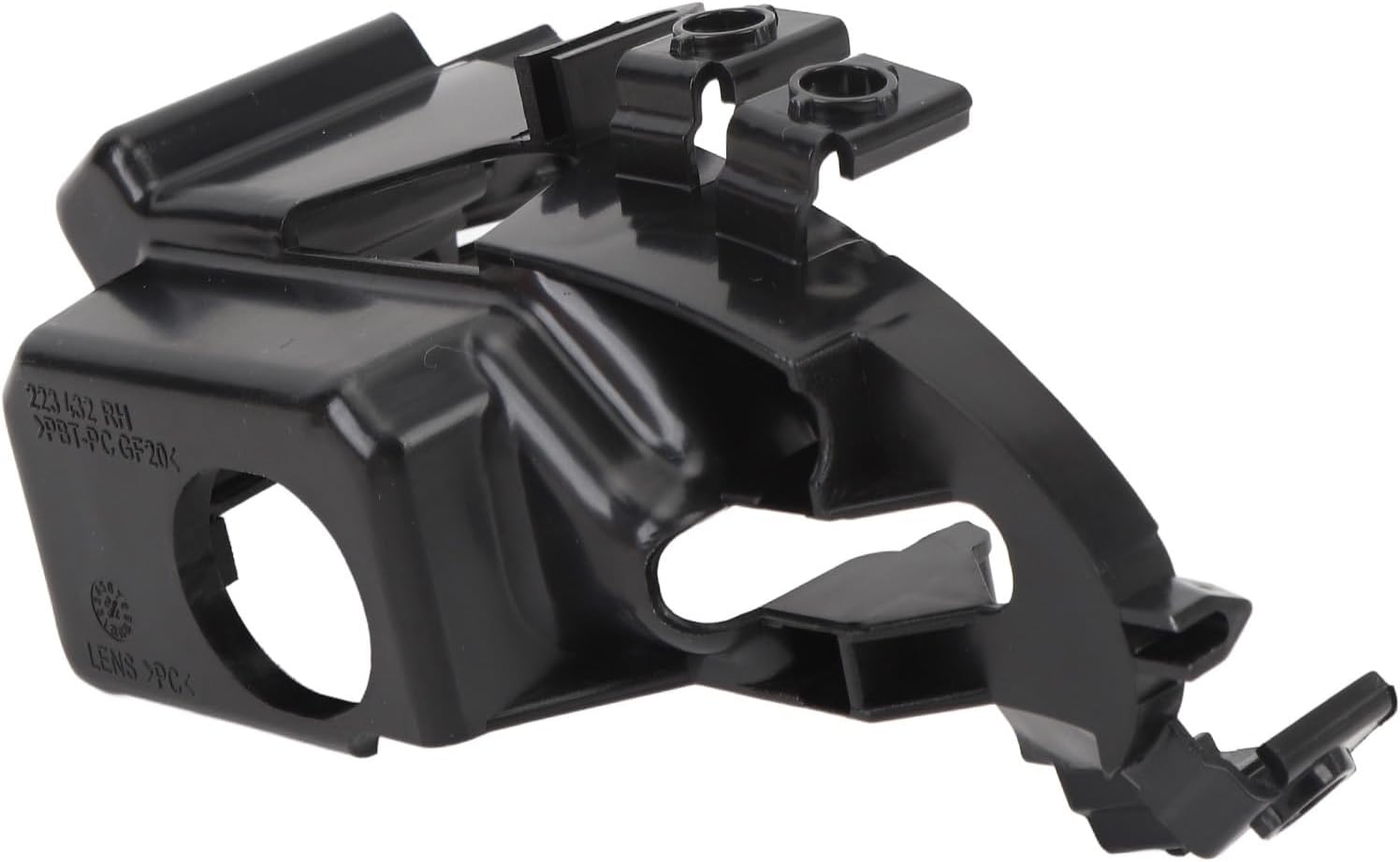 Keenso Fog Light Bracket, ABS Material, Strong Support for Front Bumper Stability, Easy Installation for ML500 2002 to 2005 (Right)