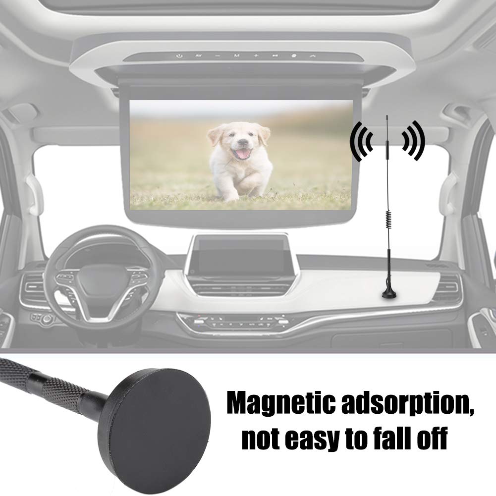 Antenna SMA 18dBi LTE GSM 4G 3G 2G ad alto guadagno base magnetica 36cm per auto