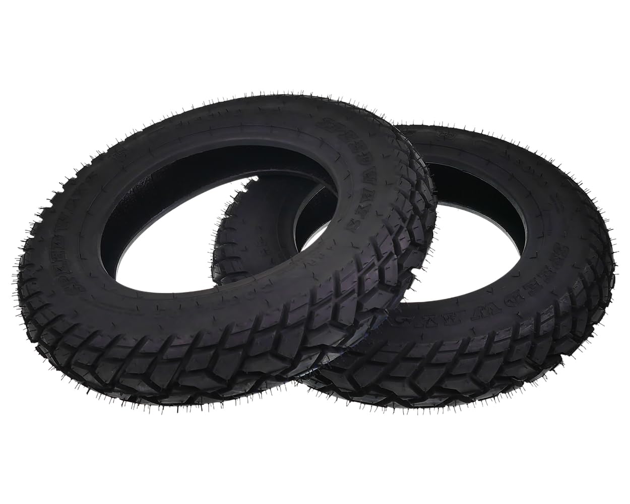 2EXTREME Speedways Reifen Set 3.50-10 51J TT/TL – Set aus 2 Rollerreifen 10 Zoll – kompatibel mit Vespa ET2, ET4, GTS, LX, Primavera, Sprint, PX, PK, S