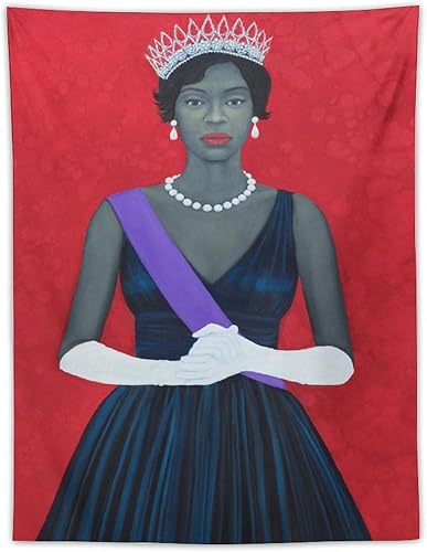Amy Sherald Poster American Portrait Art Tapestry Painting Decor Wall Print Photo Gifts Home Modern Decorative Tapestries 30"x40"