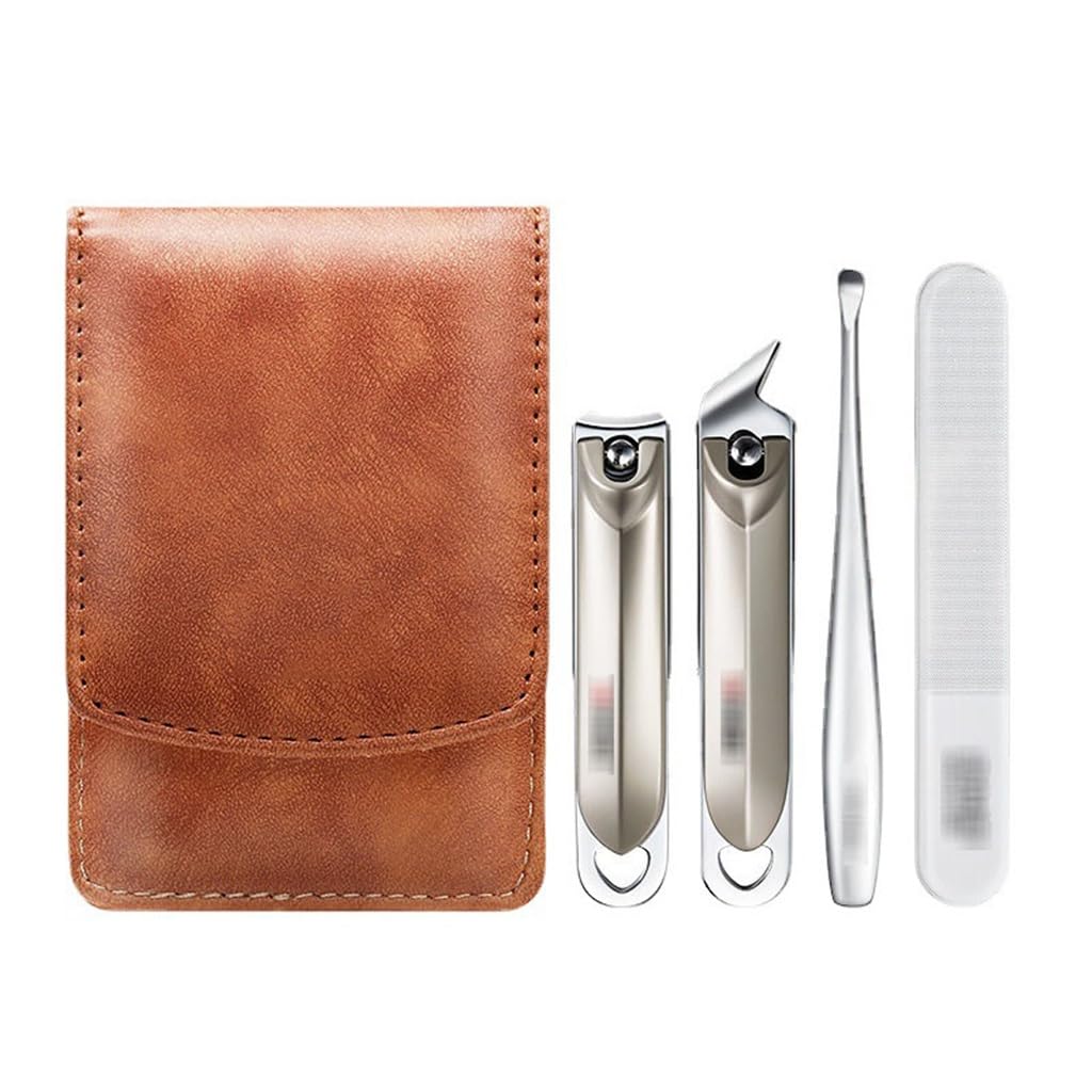 Portable Nail Clipper Set Splashproof Nail Clippers Slant Nail Clippers Business