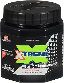Wet Line Xtreme Reaction Black Ultimate Hold Gel, 8.8 Ounce - SET OF 2