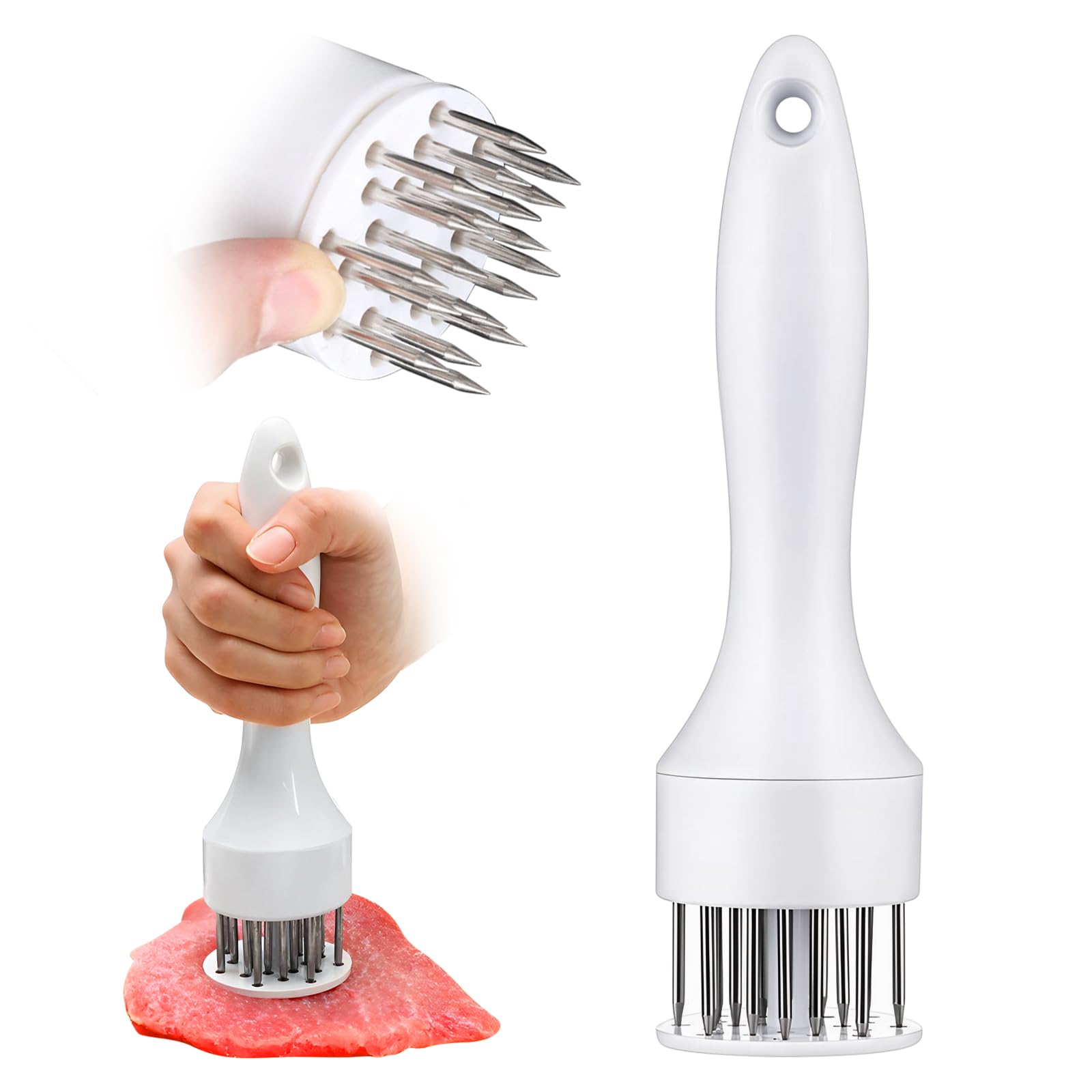 Amazon.com: Stainless Steel Needle Blades Meat Tenderizer Tool