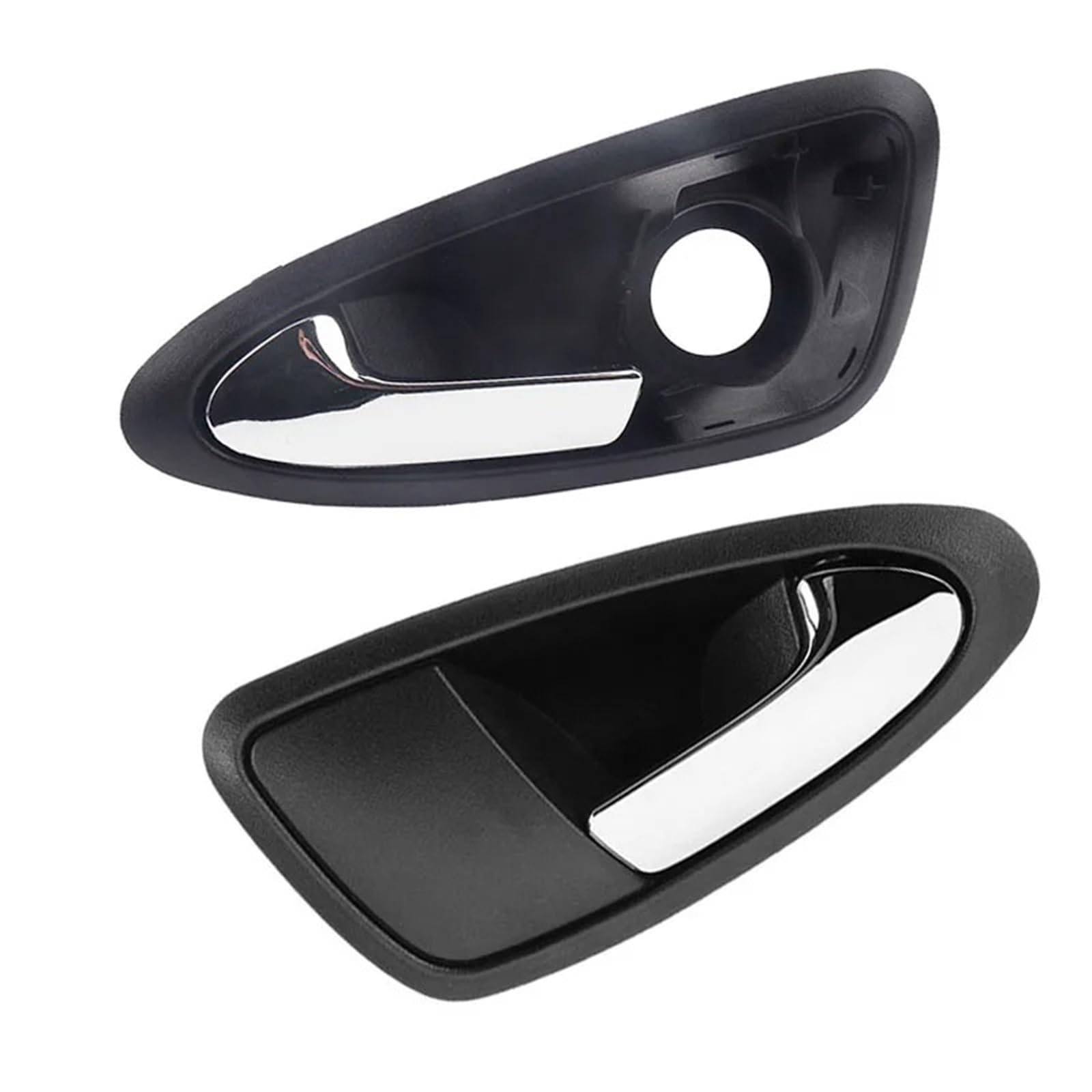PPBQRVLF Front Interior Pull 6J1837113A 6J1837114A Left Right Front Car Interior Inside Inner Door Handle for Seat Ibiza 2009 2010 2011 2012 Door Handle(1 Pair)