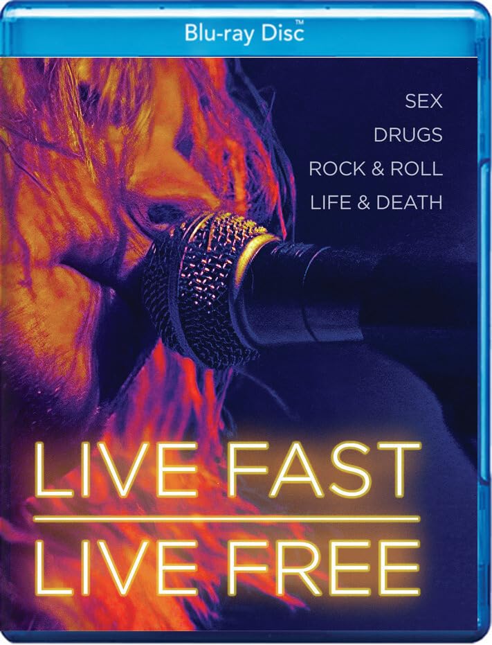 Live Fast Live Gratis camiseta urbana de algodon negro suelto estilo rebelde