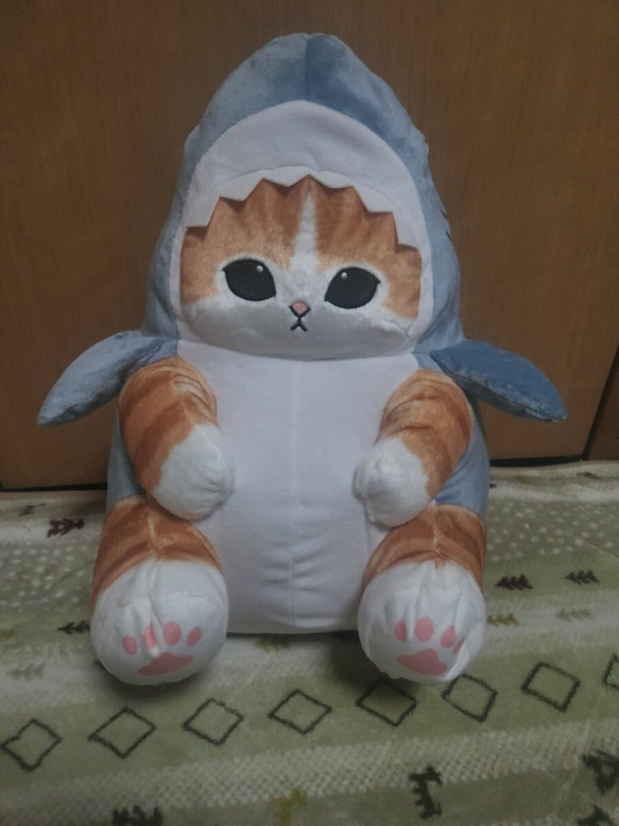 Amazon.co.jp: mofusand モフサンド サメにゃん 超BIGぬいぐるみ