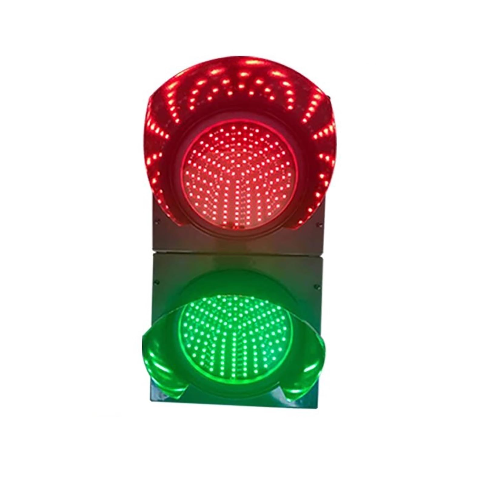 FAXIOAWA Señales de tráfico LED industriales, luz de Parada y Avance roja/Verde 2 en 1, semáforo de 200 mm (8 Pulgadas), lámpara de Pared Industrial con Control Remoto, luz indicadora de Advertencia