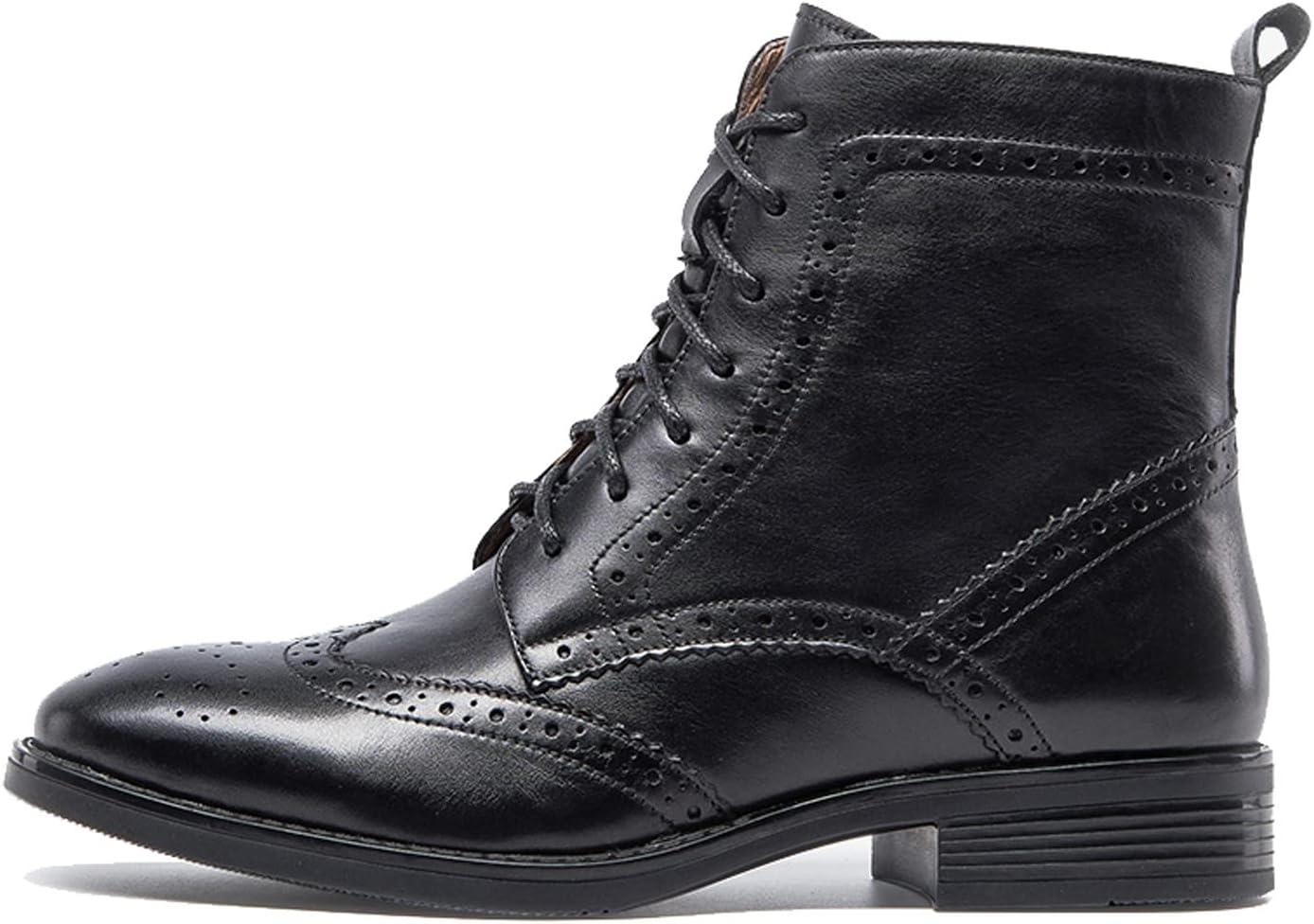 U-lite Womens Fall Winter Comfortable Stylish Leather Chelsea Ankle Boots Women Booties