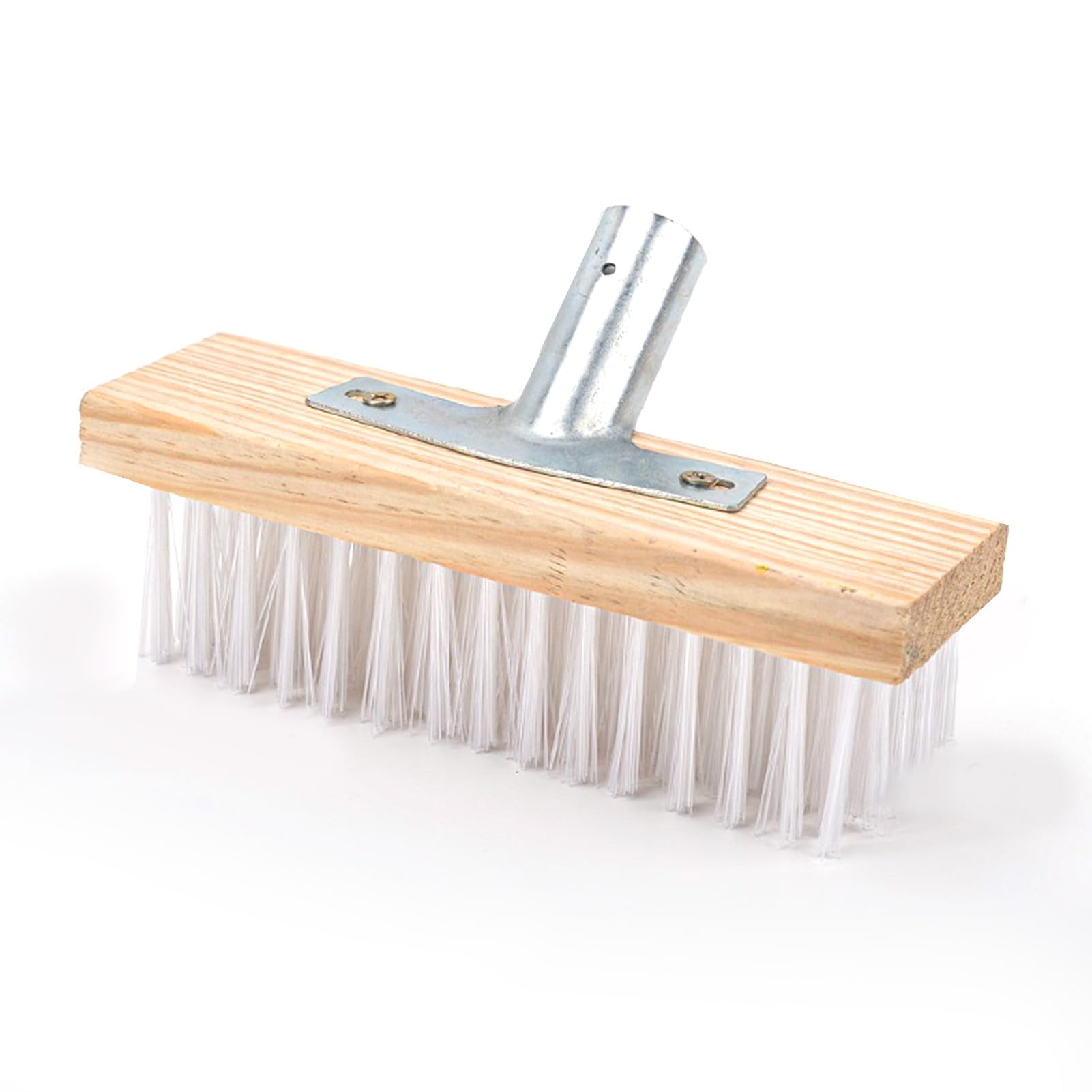 Floor Brush Head: Floor Scrub Brush, Heavy Duty Scrub Brush, Floor Brush Head Nylon Fibers Replacement for Lane Steps Terrace Deck Tiles (20cm / 7.9in Long)