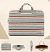 ZiXing 13.3 Zoll Laptophülle Bohemian nationalen Stil Laptop Schutztasche Ultrabook Sleeve für Apple MacBook/Acer/Asus/Dell/Fuji... Grün