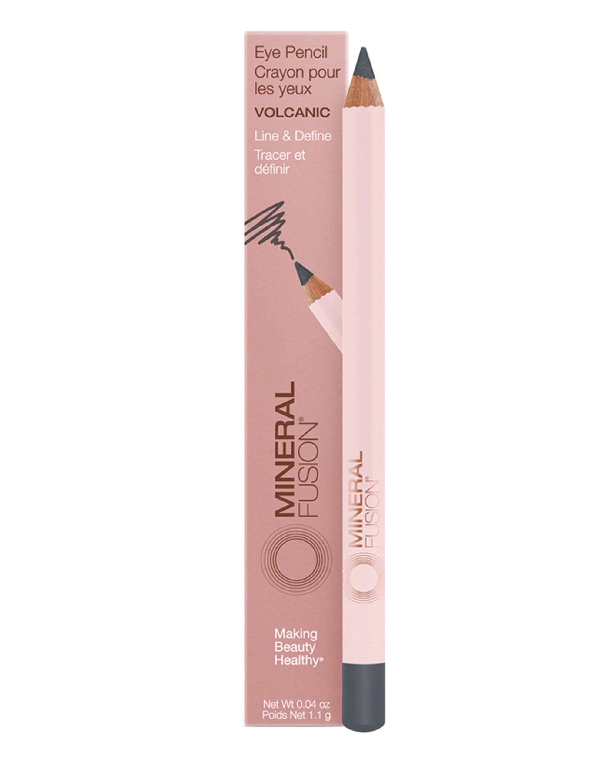 Mineral Fusion Eye Pencil, Volcanic (Packaging May Vary)