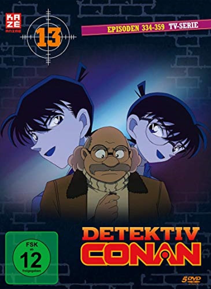 Detektiv Conan - TV-Serie - DVD Box 13 (Episoden 334-358) [Alemania]