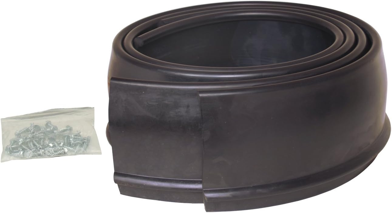 Pacer Performance 52-171 Flexy Flares Black 4-1/4" x 58" Heavy Duty Extra Wide Rubber Fender Extension Kit - 2 Piece