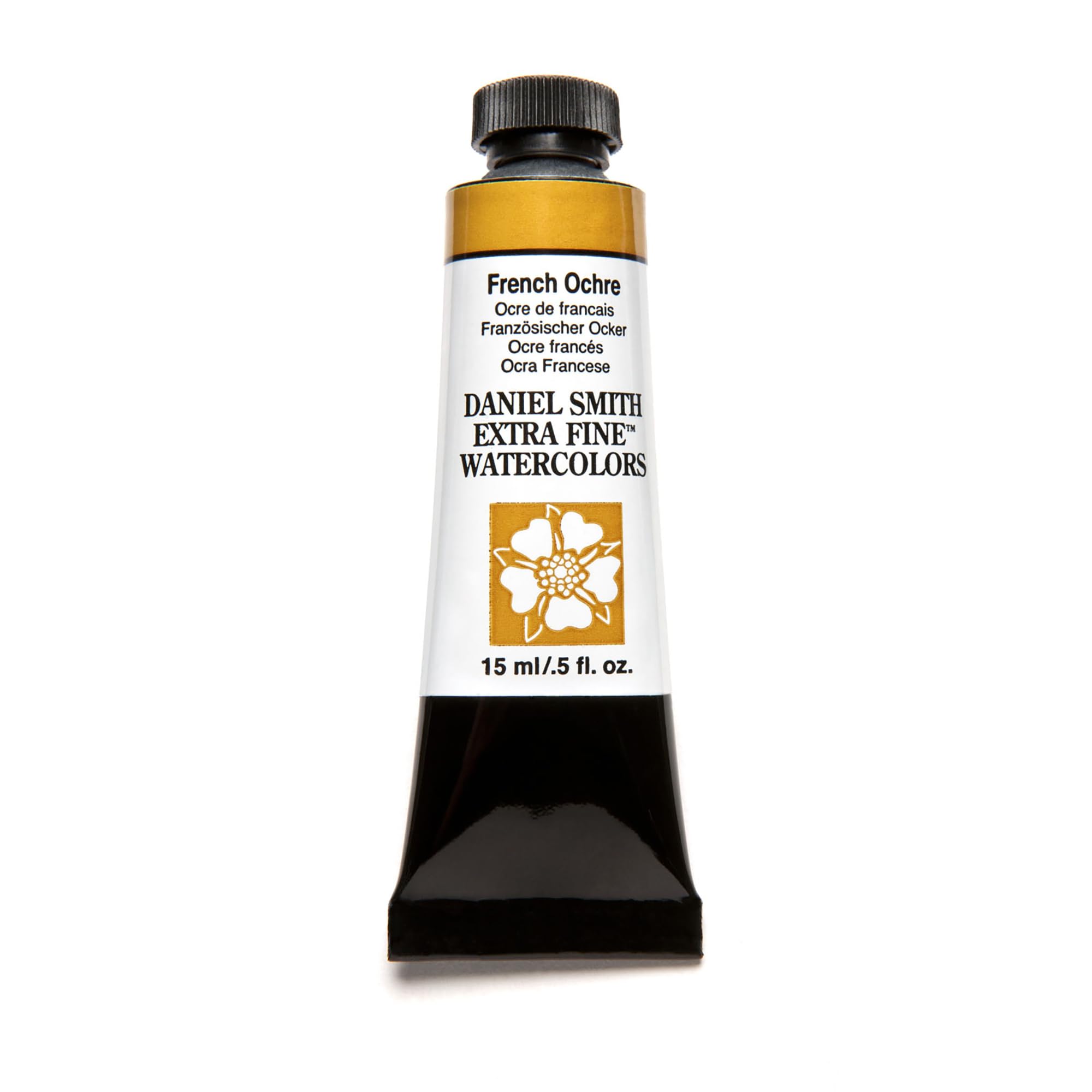 Daniel Smith Extra Fine Watercolor Paint, 15ml Tube, French Ochre, 284600134, 0.51 Fl Oz (Pack of 1)