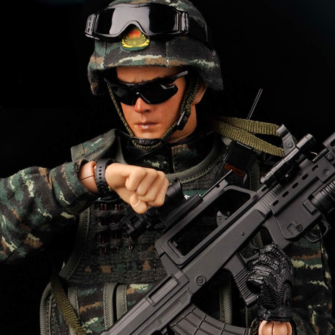 JOMIOD Militaire Soldat - Police Armée, 1/6 30CM Soldat Action Figure Modèle, Collection de Jouets Militaires par des Fans Militaires