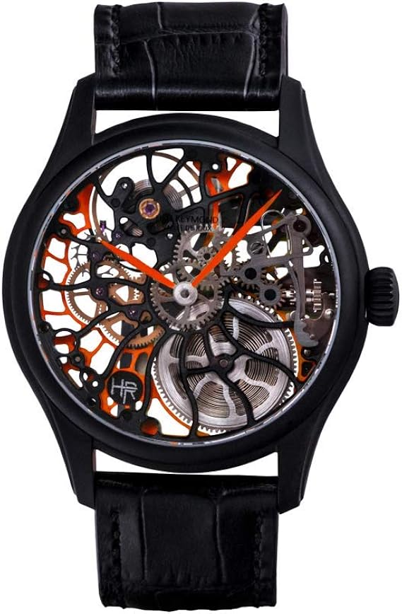 modern skeleton watch