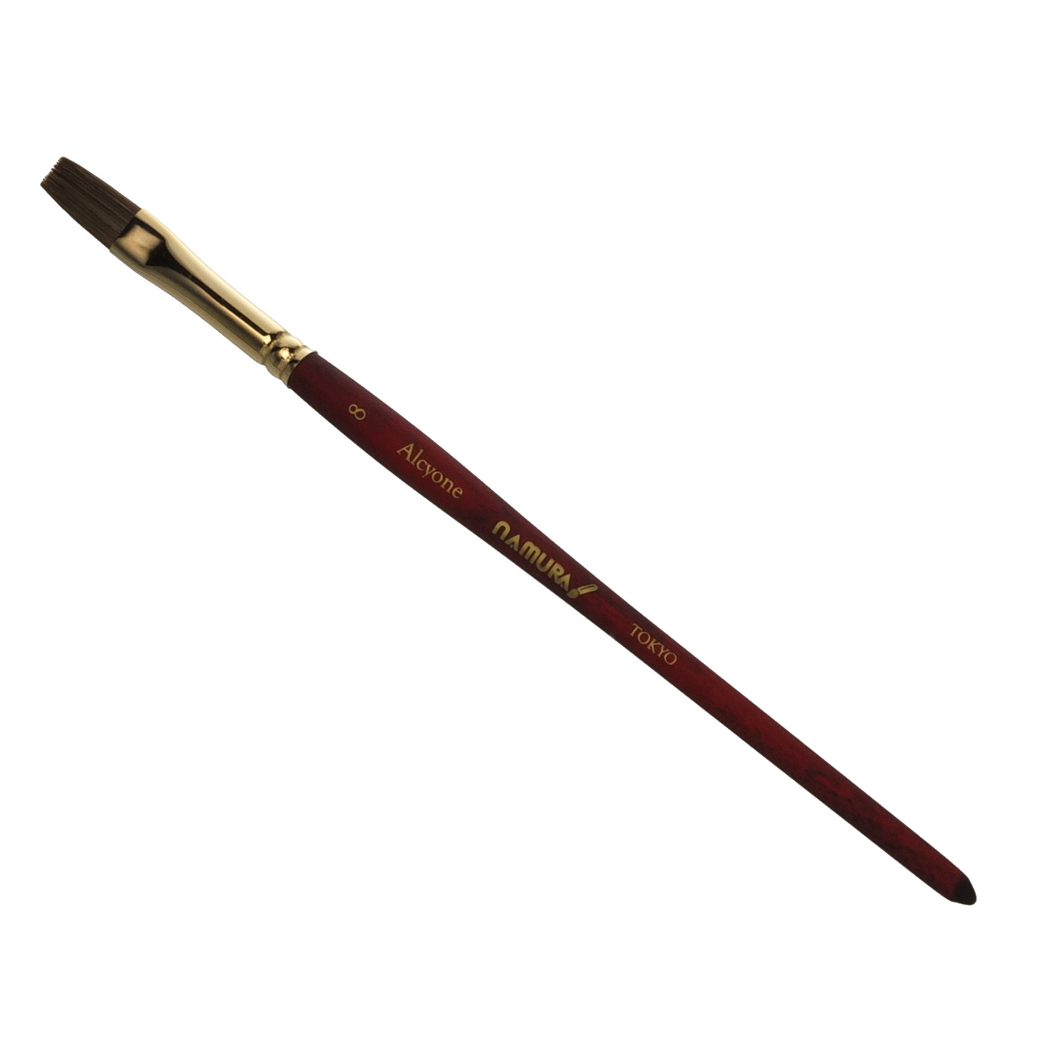 Amazon | 名村大成堂(Namurataiseidou) 水彩筆 アルキオネ 8号 平