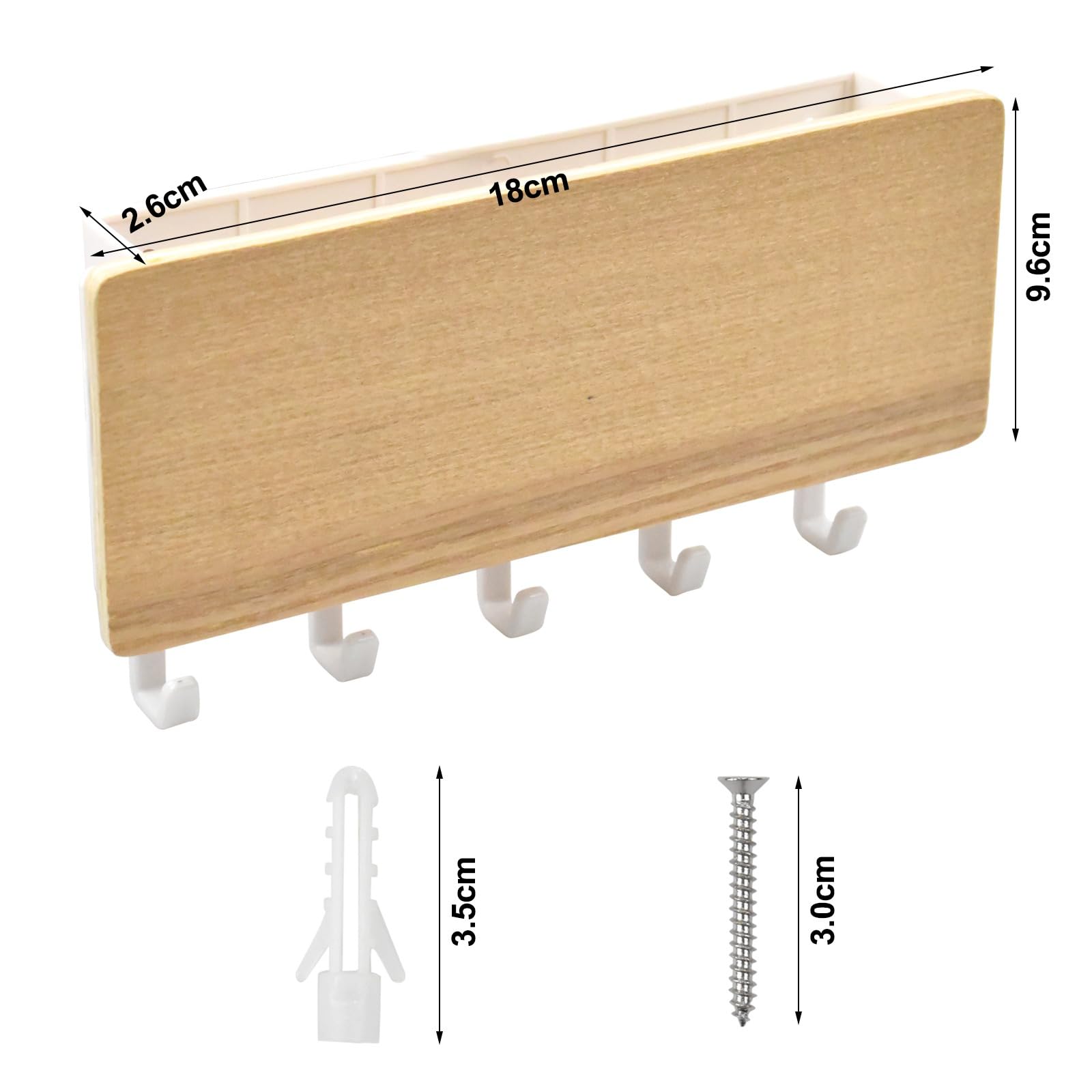 Amazon.co.jp: キーフック 玄関 壁掛け 鍵掛けフック 壁 両面テープと