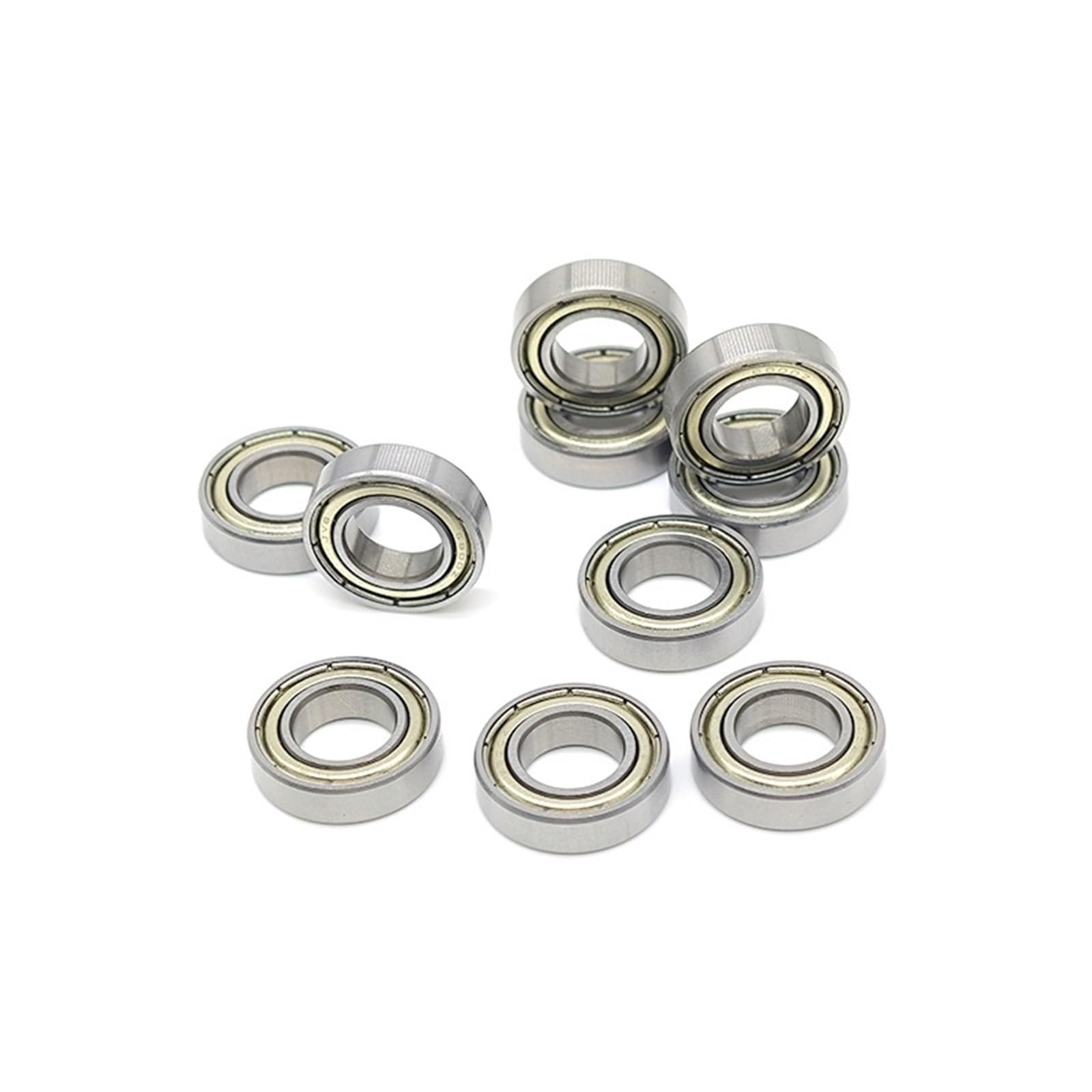 Roulements à billes 6800ZZ 10x19x5 mm - Lot de 5 pièces de section mince métrique 6800Z