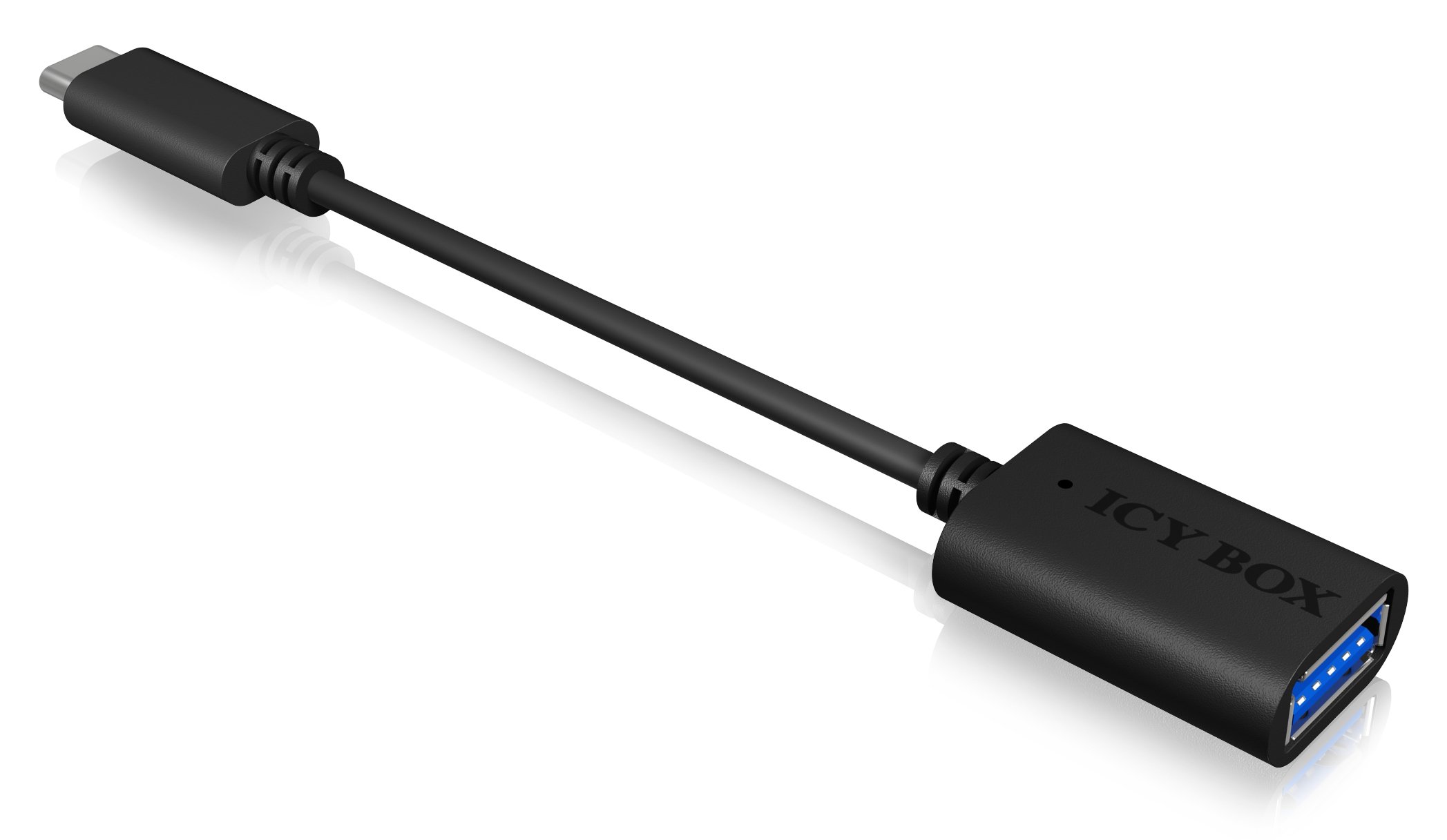 Icy Box IB-CB006 USB 3.0 (gniazdo typu A) na USB 3.0 (wtyczka typu C) kabel adapterowy