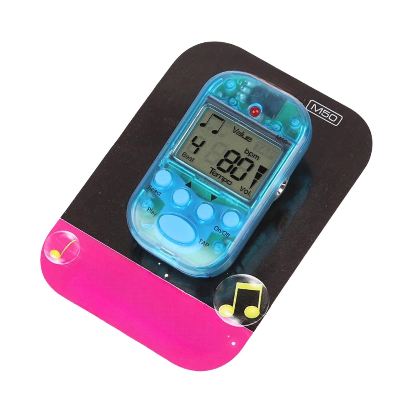 Tsophreniq Electronic Metronome Professional Clip LCD Digital Rhythm Metronome for Piano and Guitar Practice Music Teacher