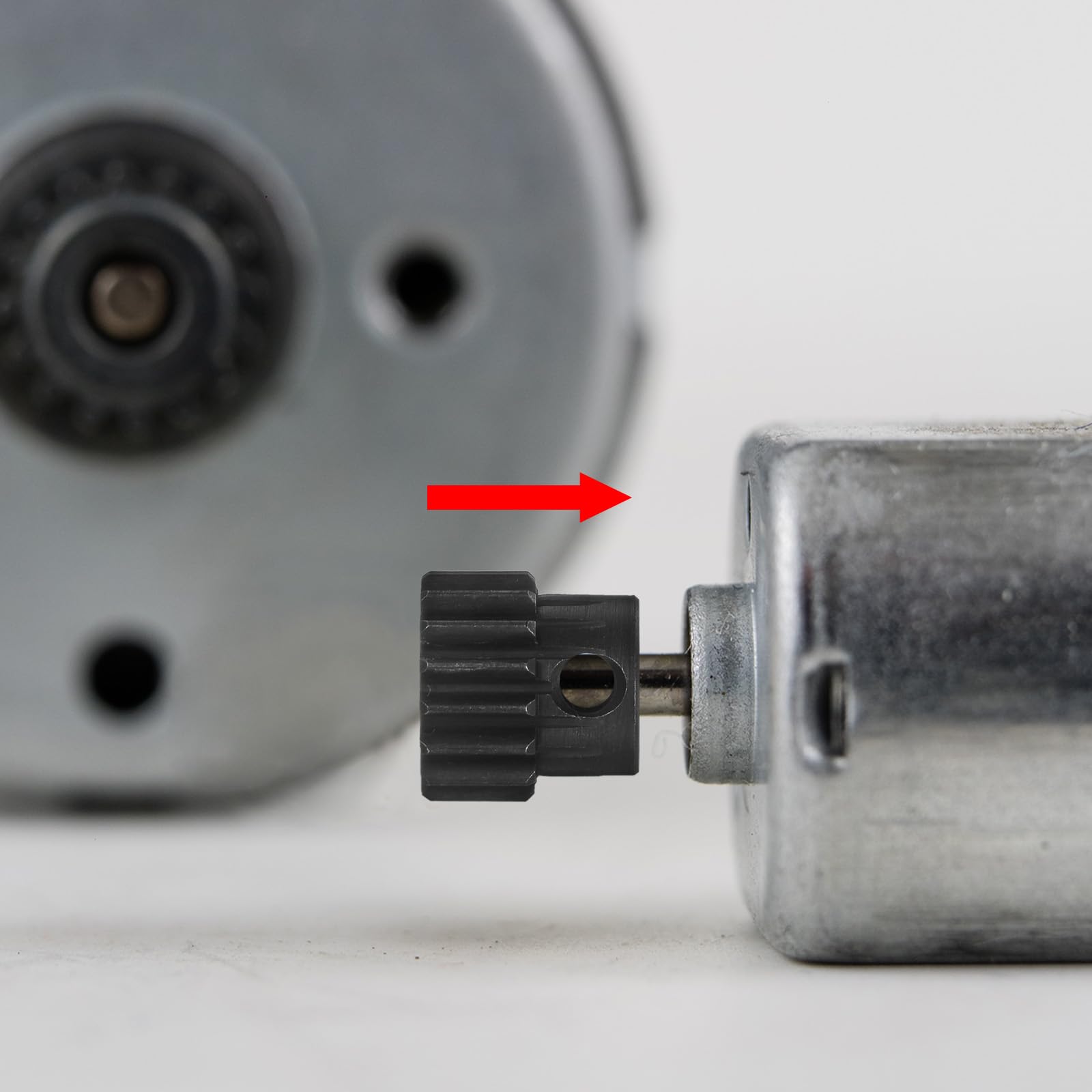 QUARKZMAN 32P Ensemble De Pignons à Engrenage Conique 5mm Arbre 17T 18T 19T 20T 21T Pignons Moteur En Acier Trempé Avec Étape Pour Voiture Rc (5 Pièces)