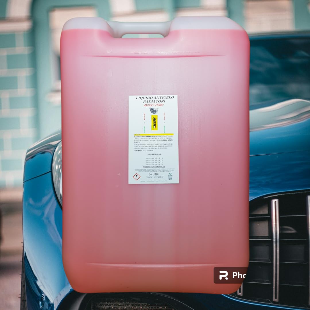 LIQUIDO RADIATORE ROSSO PURO 30 LT