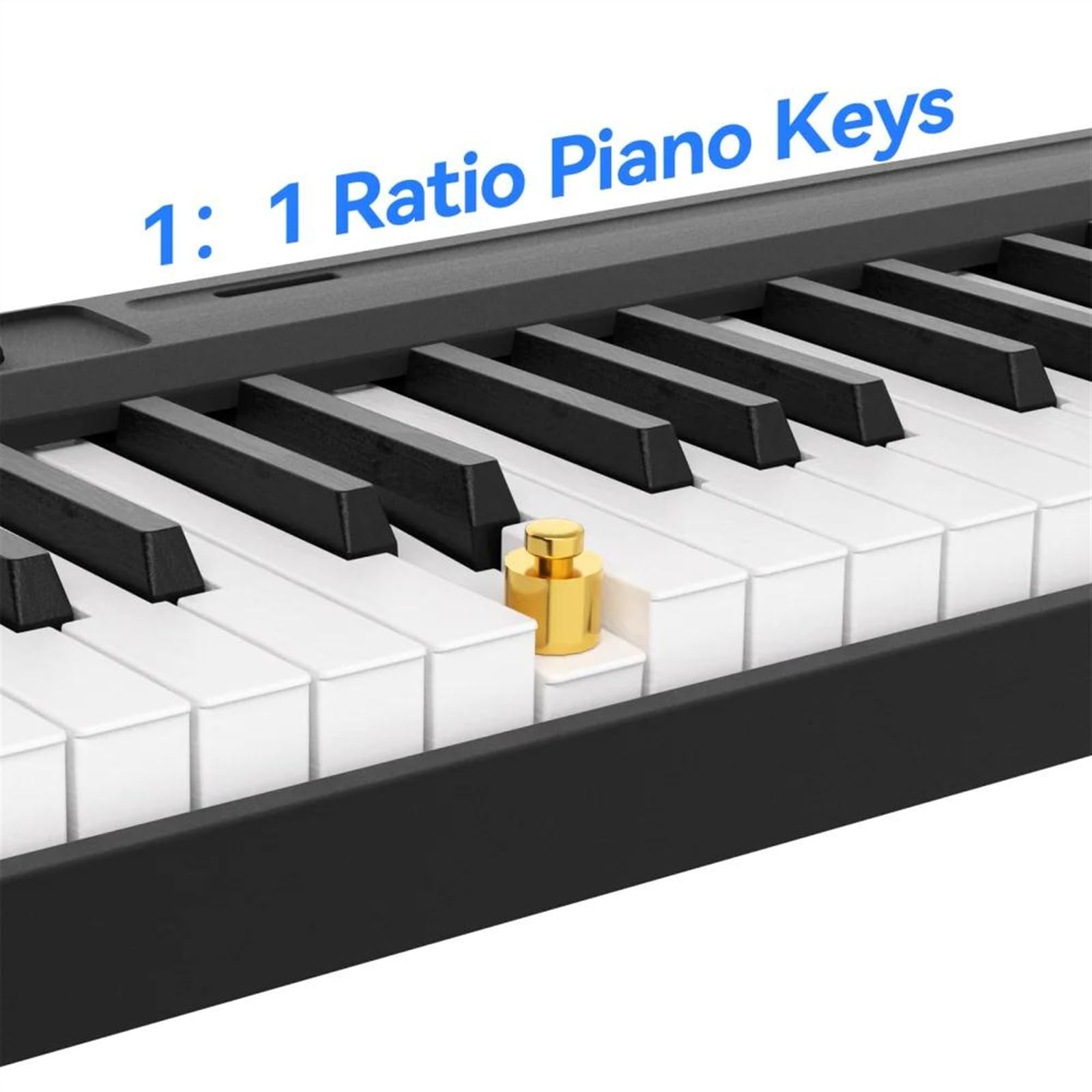 Klavier In Voller Größe Mit 88 Tasten, Digitales, Empfindliches, Gewichtetes Keyboard, Musikinstrumente, Synthesizer-Klavier Tragbares Elektronisches Klavier