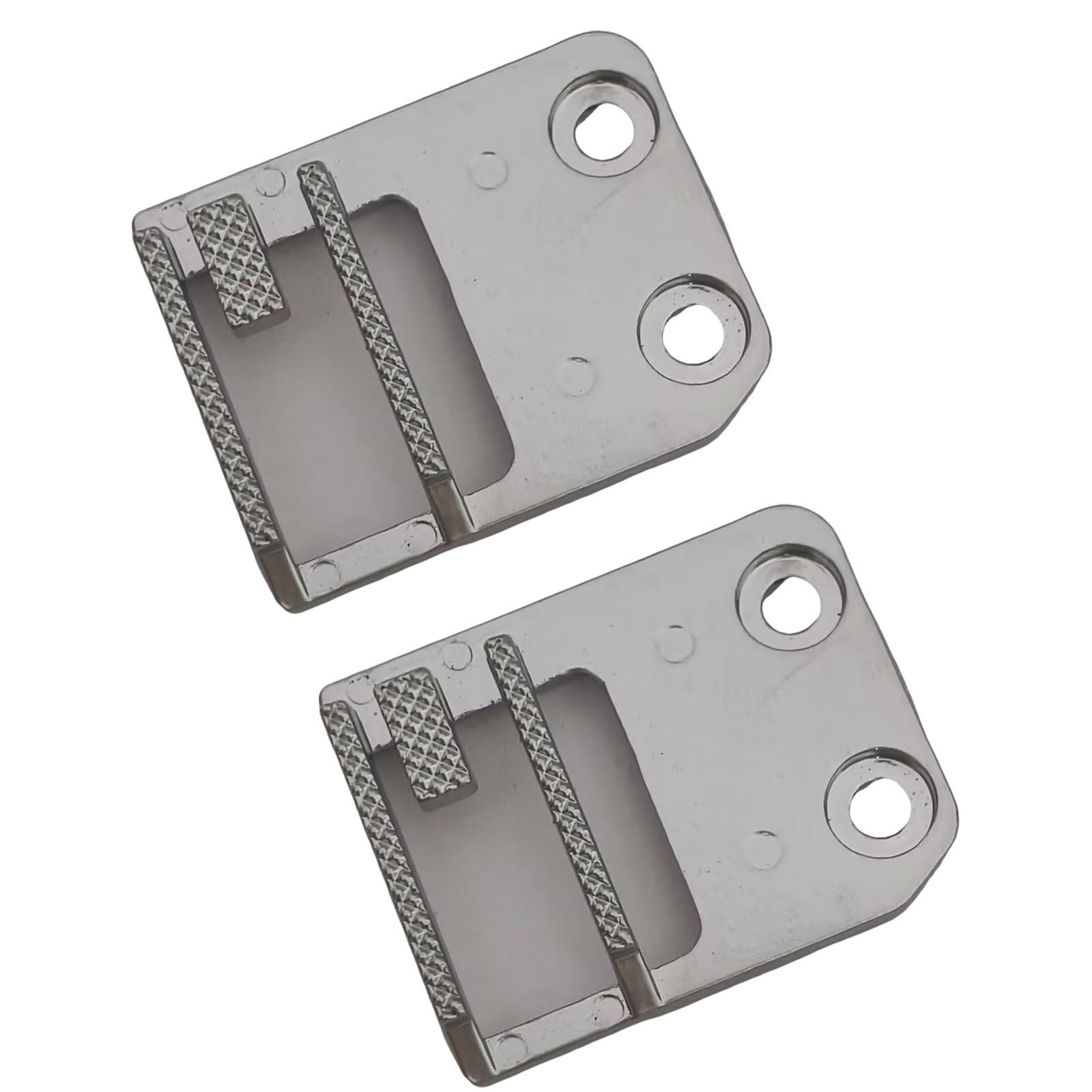 CRFFZ 2Pcs Sewing Machine Teeth Sewing Machine Accessory 6.51mm Hole Feed Dog for Enhanced Stitching Efficiency Parts