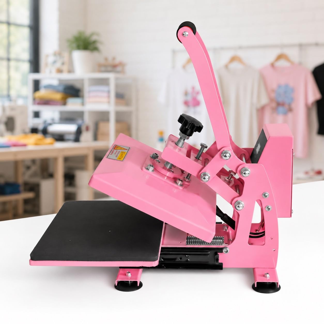 CDSMWLJ Prensa Térmica Para Camisetas con Diseño Portátil de Escritorio